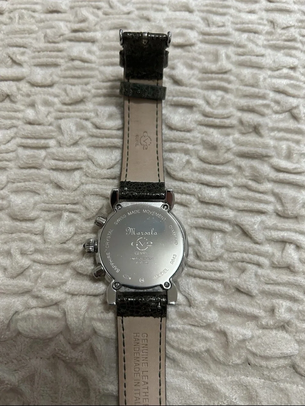 gevril women watches pearl sapphire crystal and diamond limited edition 36mm